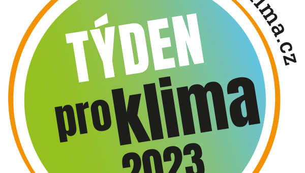 Stáhni si znak Týdne pro klima 2023 a vlož ho do grafiky nebo plakátu své akce!