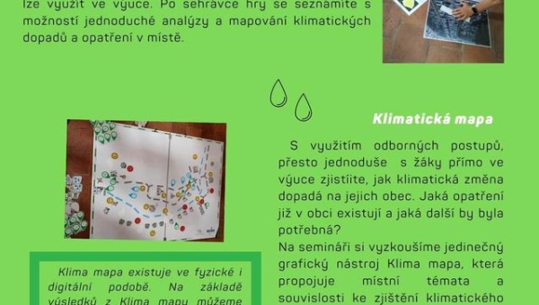 Jak vzdělávat o klimatické změně skrze místo, kde žijeme